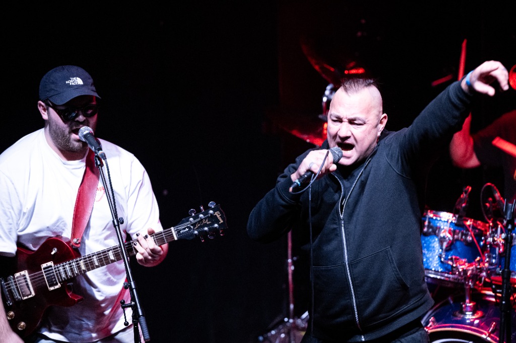 die Zechpreller Live auf der Bühne